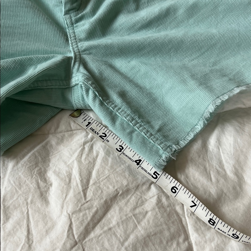 Carve Designs turquoise green/blue Jean Shorts - Picture 4 of 5